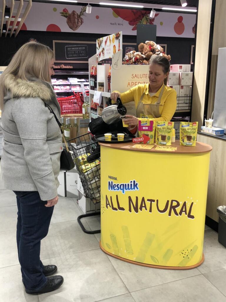 2 Perfection - Animations in store Nesquik - Delhaize Grand Bigard - 23
